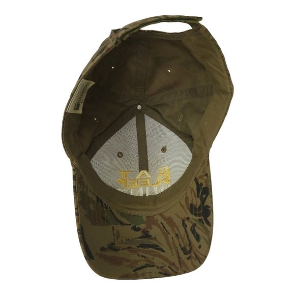 Eat Sleep Hunt Camo Strapback Cap Trucker Hunter Baseball Camouflage National - Picture 5 of 12